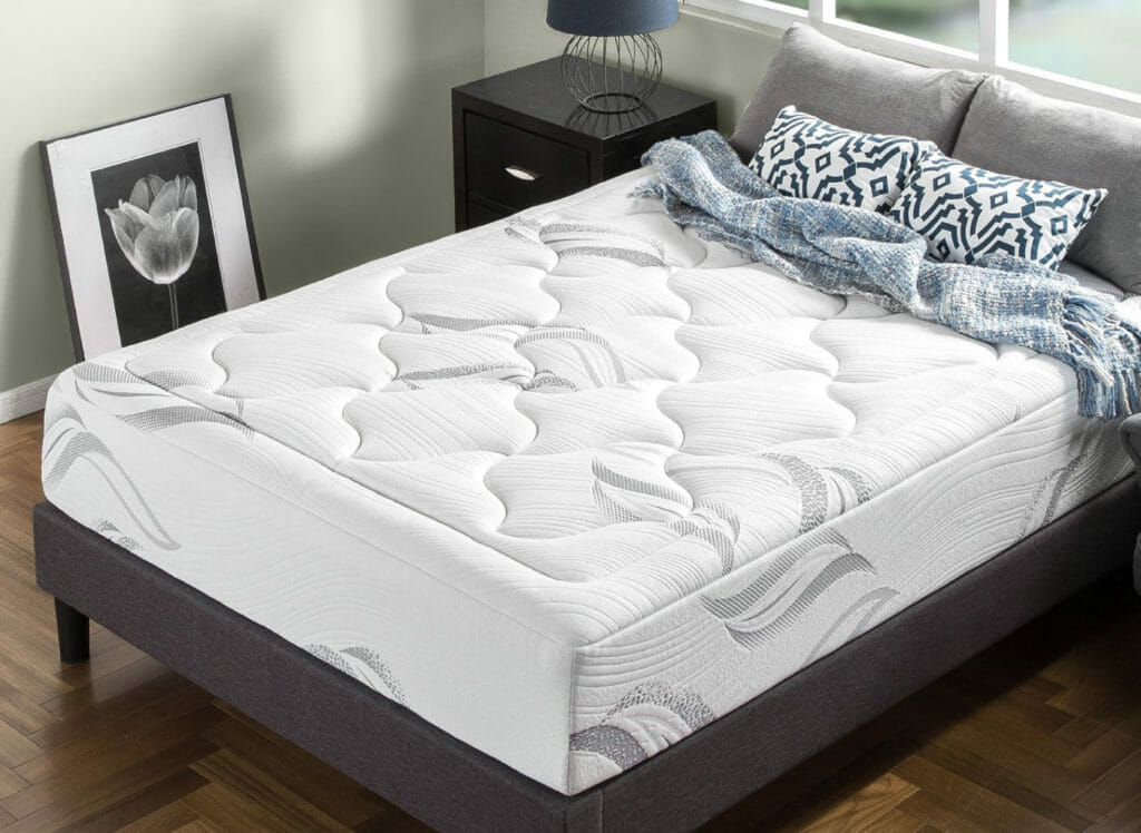 zinus pressure relief memory foam mattress