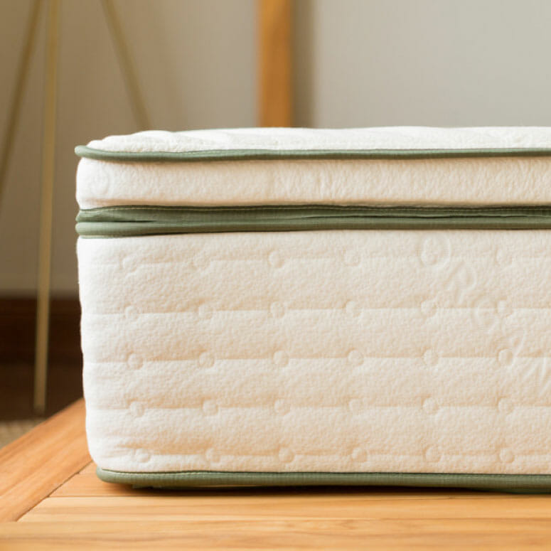 Avocado Green Natural Latex Mattress Topper